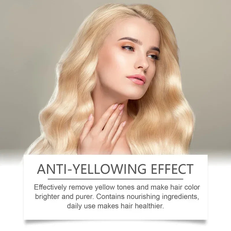 Purple Toning Shampoo for Blonde and Gray Hair 100ml