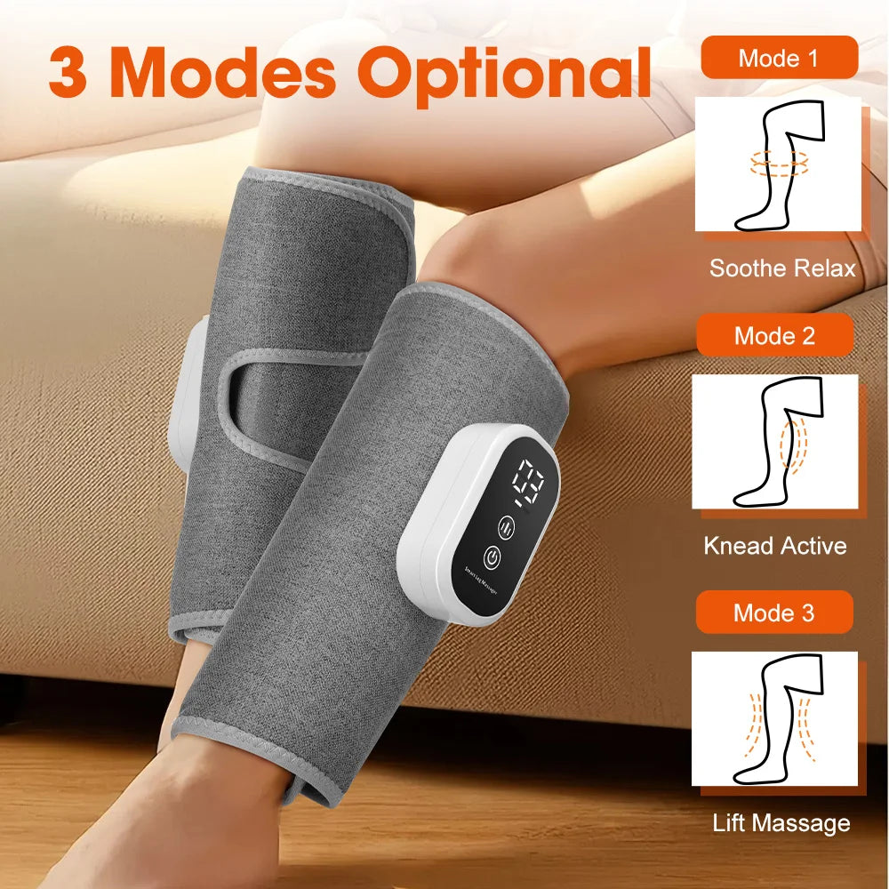 Wireless Air Compression Calf Massager for Muscle Relief - 3