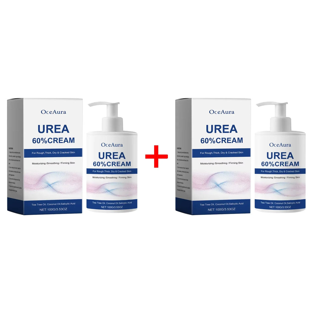 60% Urea Moisturizing Cream for Cracked Heels and Dry Skin