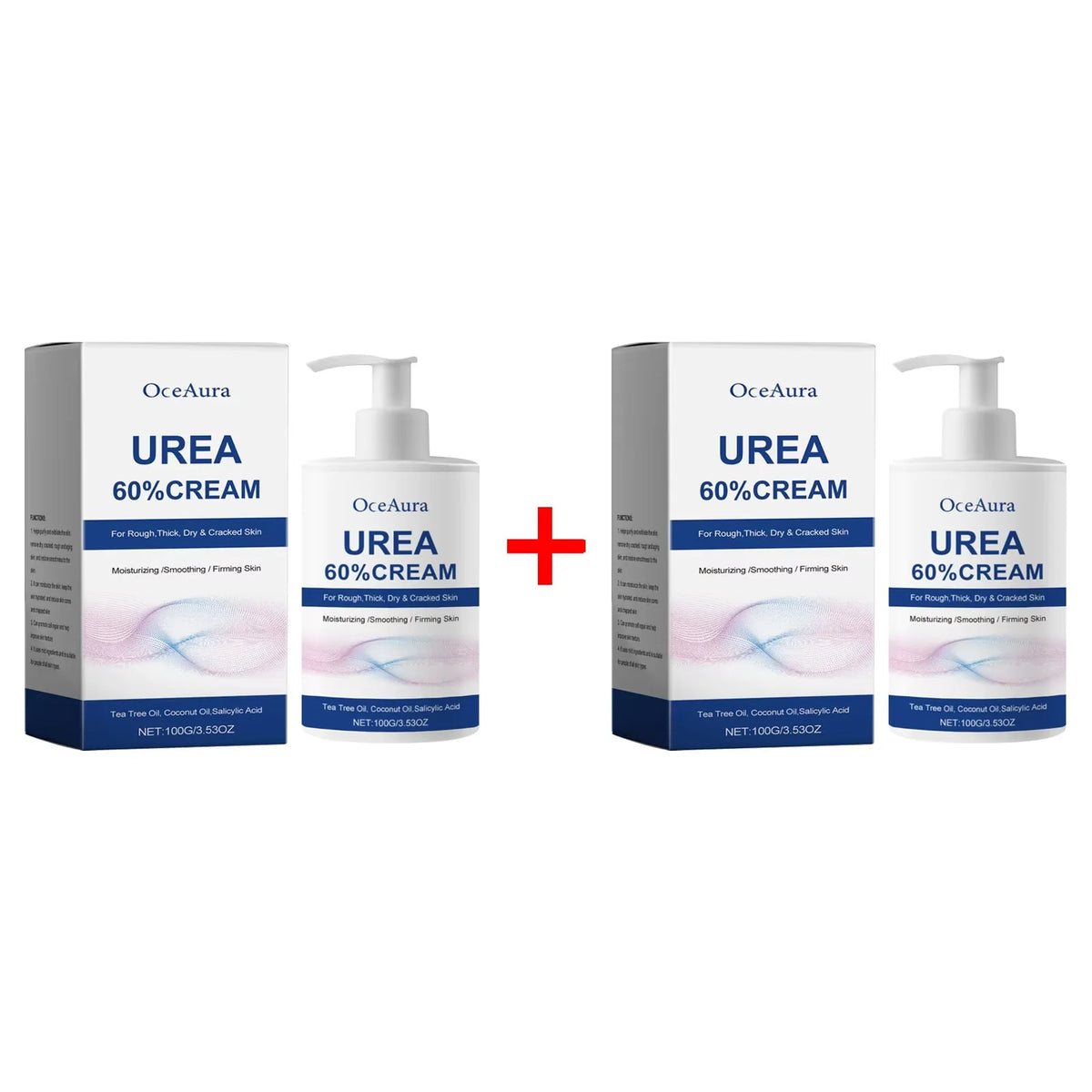 60% Urea Moisturizing Cream for Cracked Heels and Dry Skin