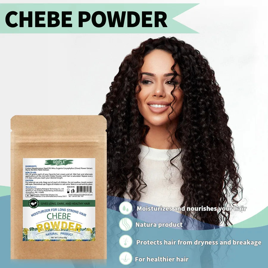 Natural Chebe Powder Hair Conditioner and Scalp Repair Treatment 30g - 2
