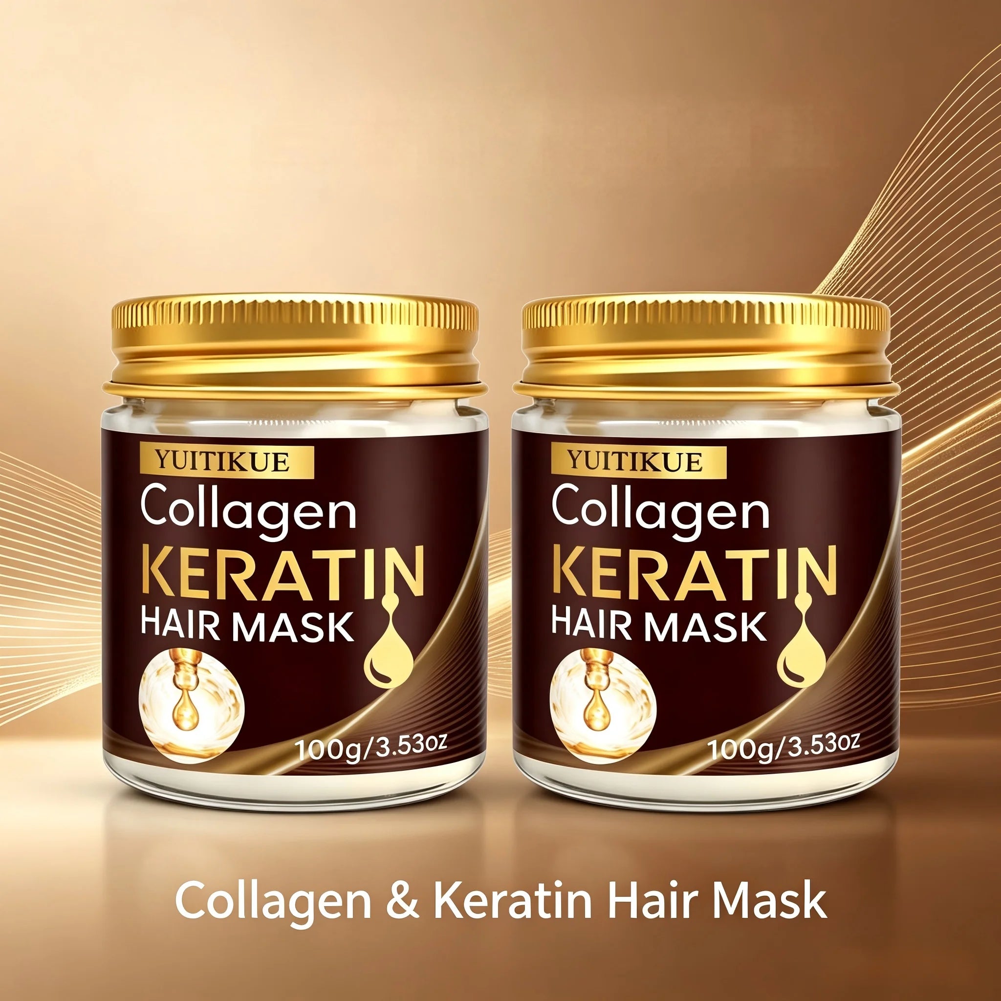 Collagen Keratin Hair Mask 100g Deep Repair Treatment