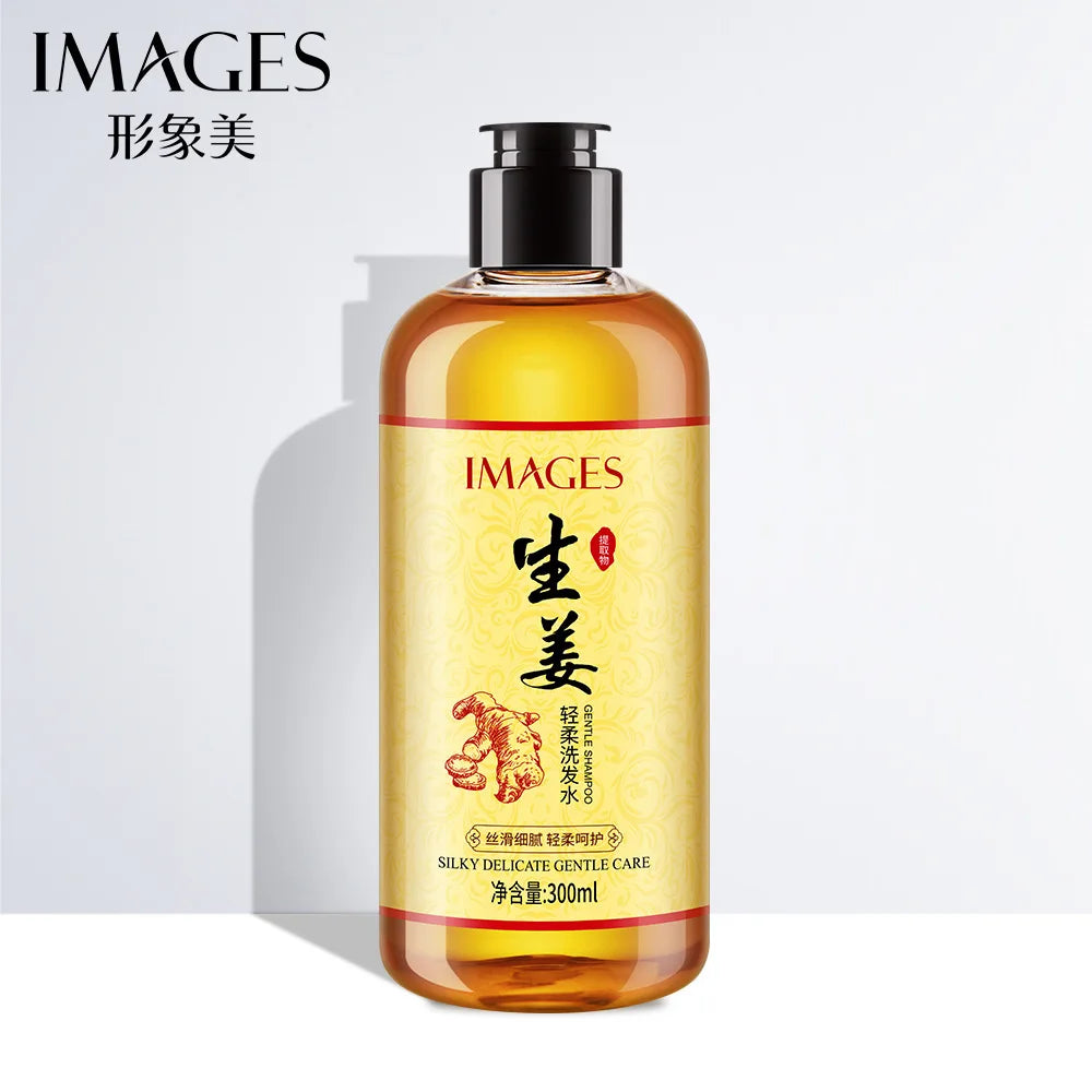 Herbal Ginger Shampoo Hair Growth and Anti Dandruff Scalp Care 300ml - 12