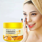 Turmeric and Vitamin C Face Cream Brightening Moisturizer for Glowing Skin