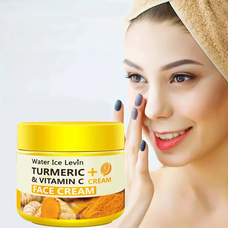 Turmeric Vitamin C Face Cream Anti Aging Moisturizing Skin Brightener