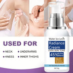 Water Ice Levin Radiance Cream Brightening Moisturizer for Body
