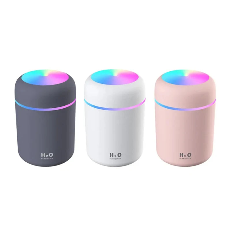Portable Ultrasonic Humidifier Cool Mist Aroma Diffuser USB Powered
