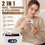 Electric 2-in-1 Nail Trimmer and Polisher