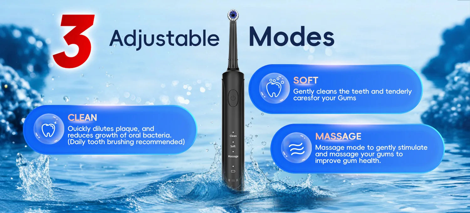 Electric Toothbrush and Water Flosser Oral Care Combo - 17