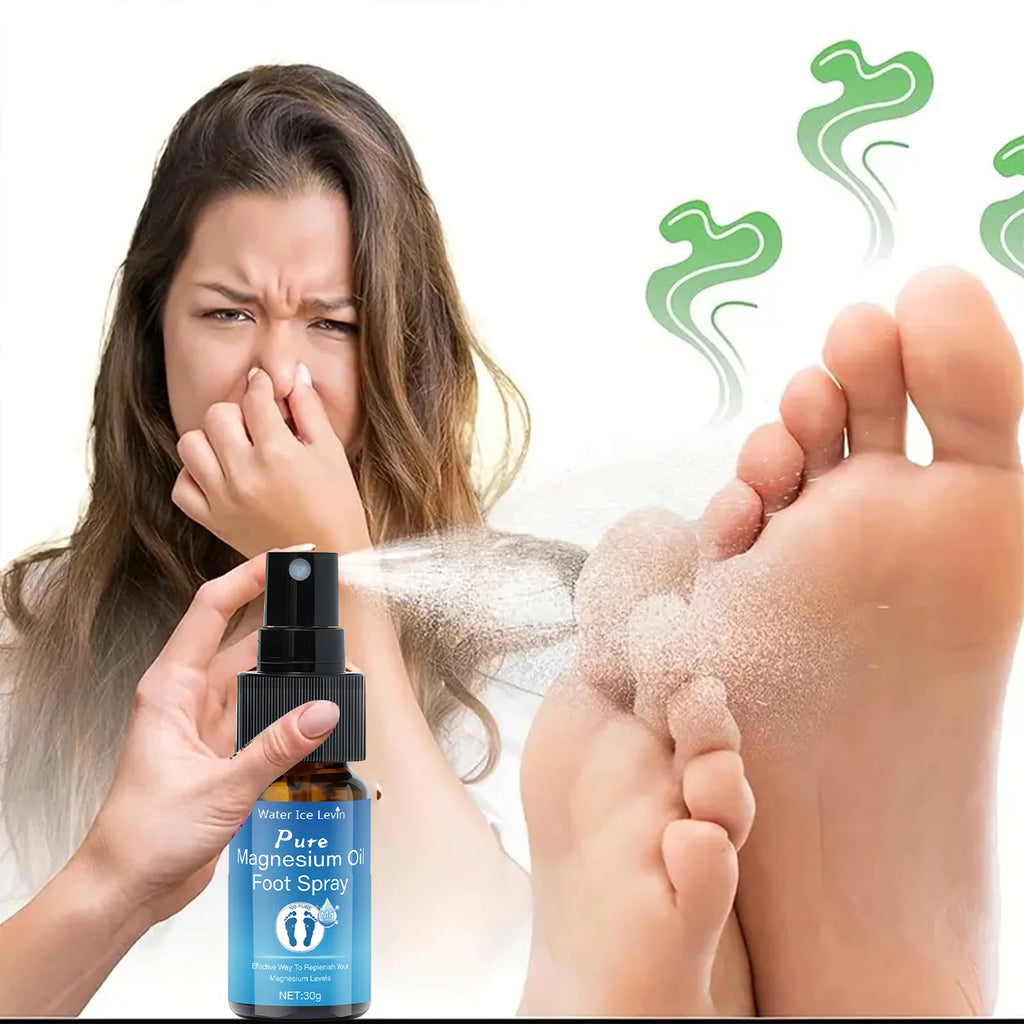 Magnesium Oil Foot Spray Soothing Relief for Tired Feet