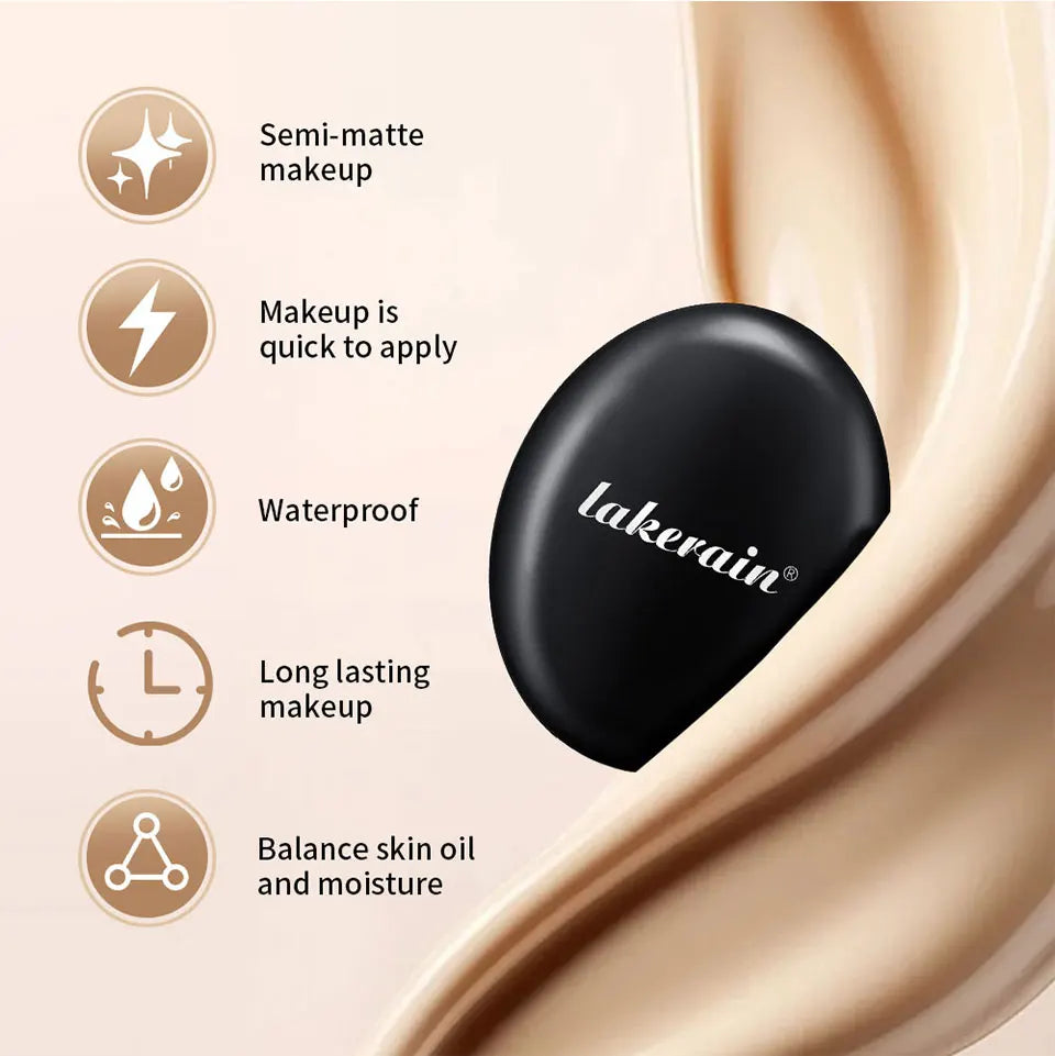 Full Coverage Long-Lasting Semi-Matte Cushion Foundation