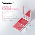 2-in-1 Cream and Powder Blush Palette