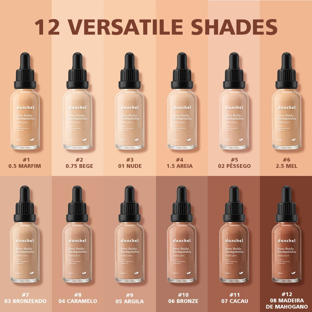 Matte Liquid Foundation for Pore Minimizing and Oil Control