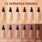 Matte Liquid Foundation for Pore Minimizing and Oil Control