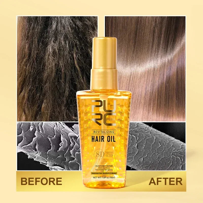 Amino Acid Hair Repair Oil for Smooth and Shiny Hair