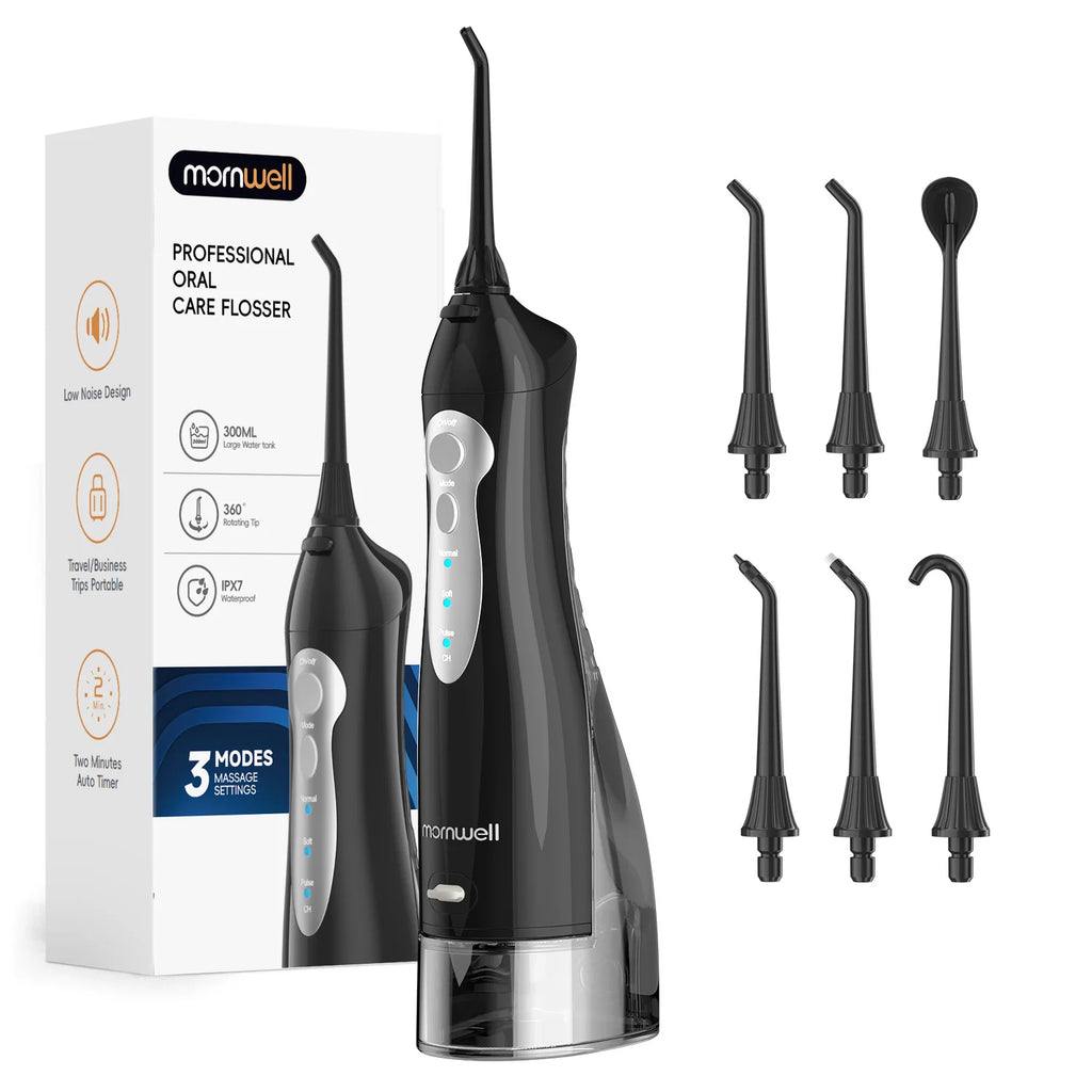 Portable Rechargeable Oral Irrigator for Deep Teeth Cleaning