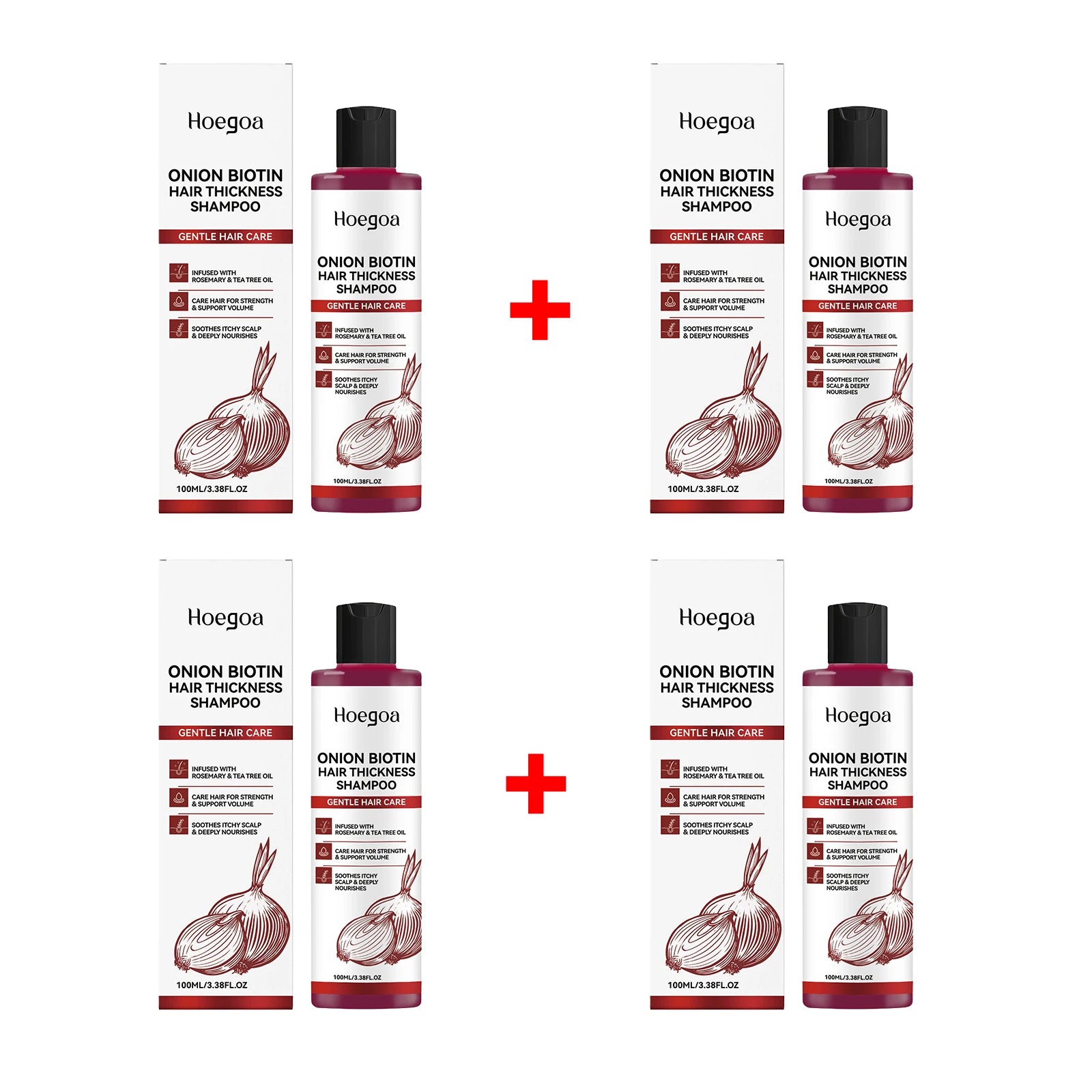 Onion Biotin Volumizing Shampoo for Hair Growth and Thickness - 19