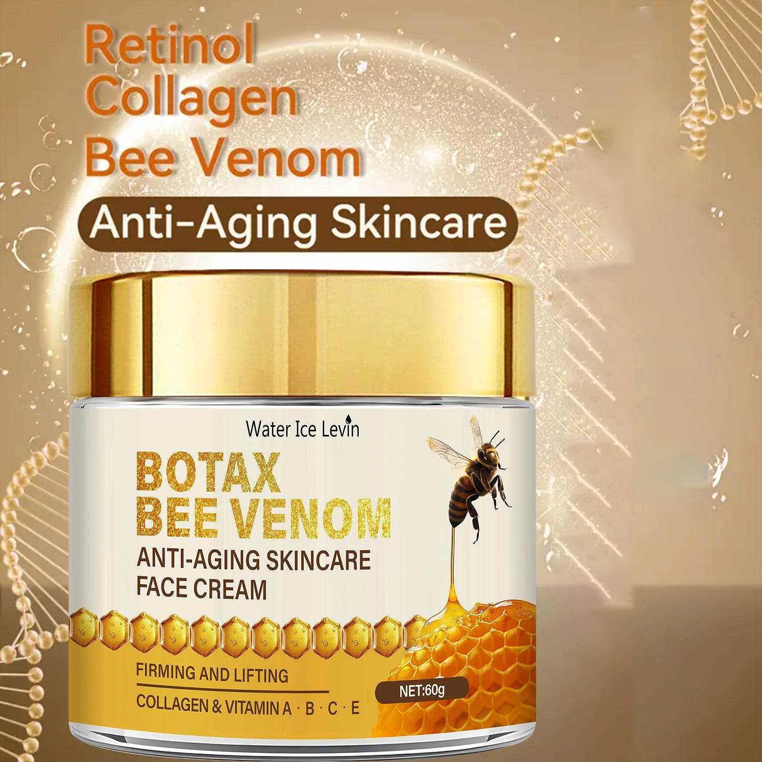 Bee Venom Collagen Face Cream Anti Aging Firming Lifting Moisturizer - 6