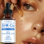 YUITIKUE GHK-Cu Hyaluronic Acid Face Serum Firming Hydrating Treatment
