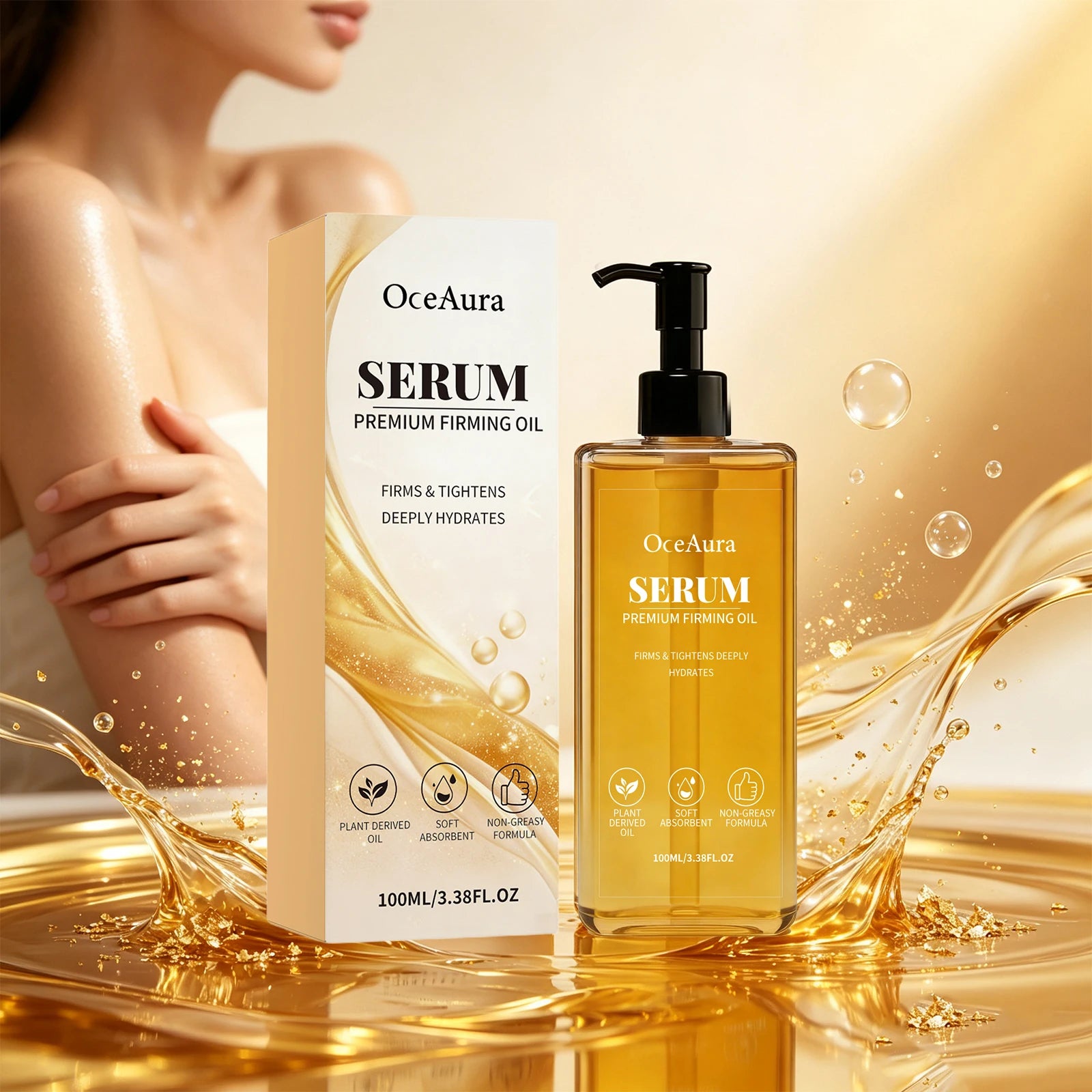 Firming Body Oil for Skin Tightening and Hydration - 6