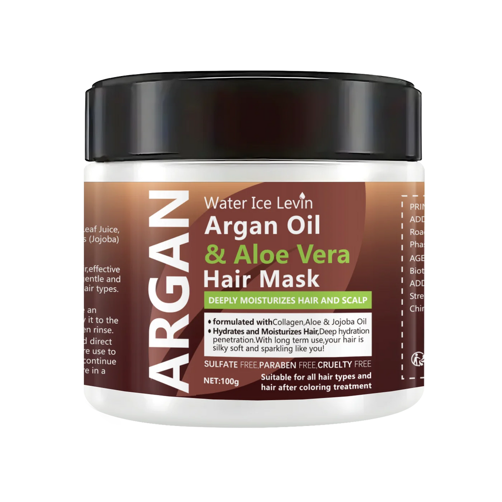 Argan Oil and Aloe Vera Hair Mask Repair Treatment 100g