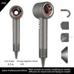 Professional Ionic Hair Dryer 1600W Fast Drying Styling Tool