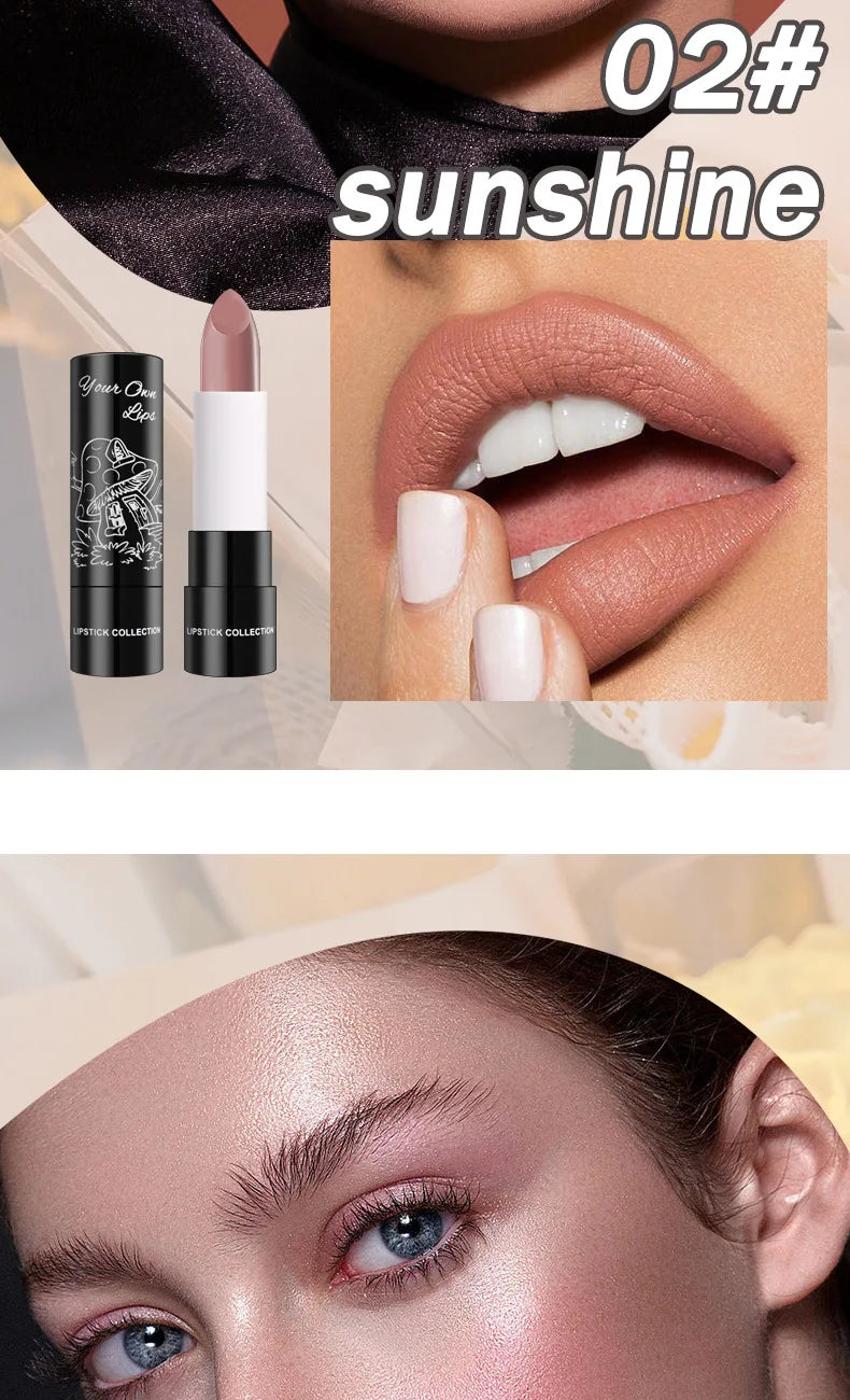 Matte Lipstick Long Lasting Waterproof Non Stick Cup Makeup - 14