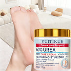 YUITIKUE 60% Urea Foot Cream for Cracked Heels and Dry Skin Repair