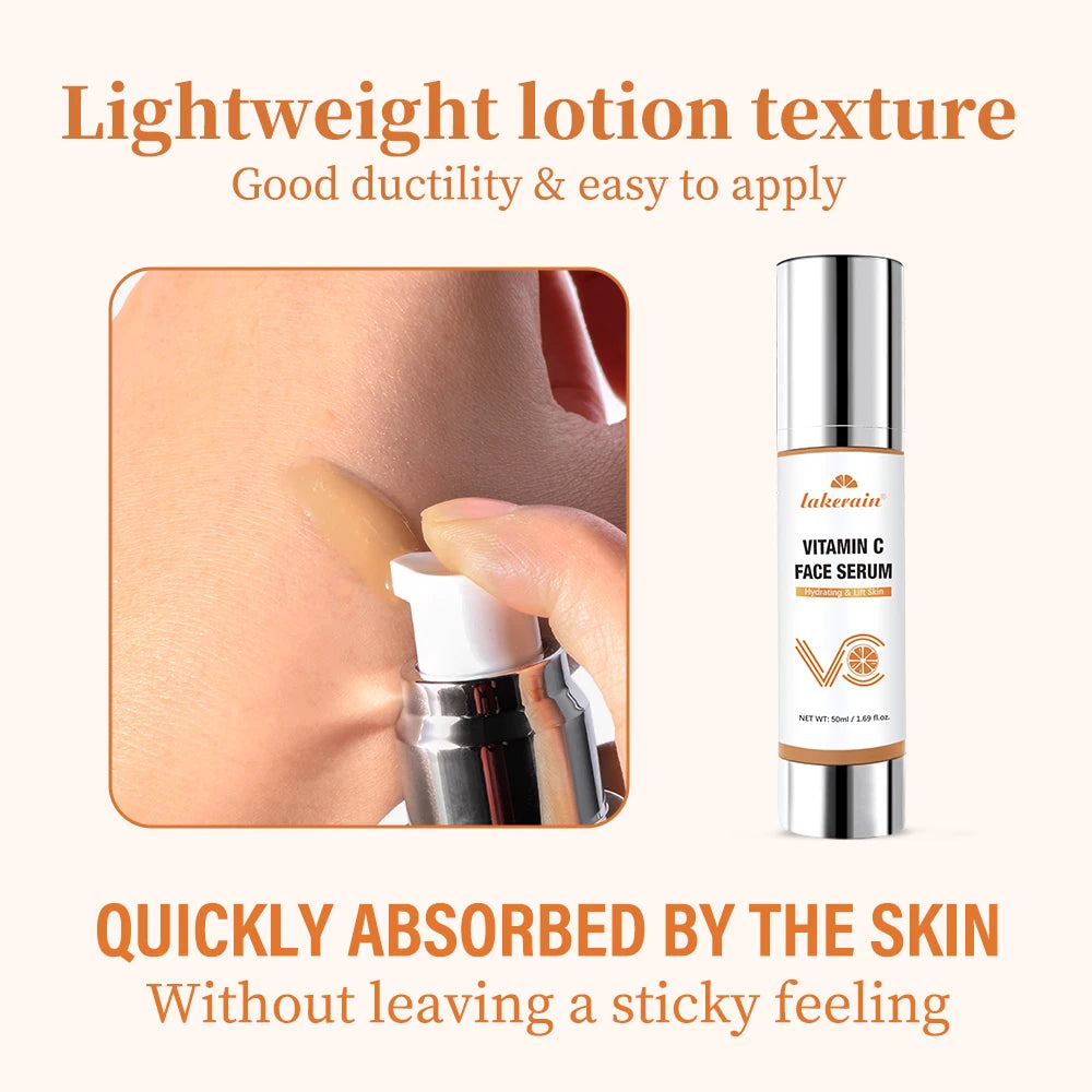 Brightening Vitamin C Face Serum for Hydration and Anti-Aging - 5