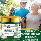 Eucalyptus Mint Calendula Massage Cream Moisturizing Body Care 100g
