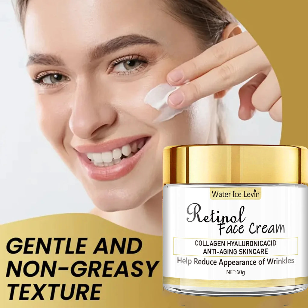 Retinol and Collagen Face Cream Anti Aging Moisturizer for Firming