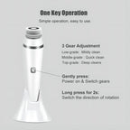 4-in-1 Electric Rotating Facial Cleansing Brush and Massager