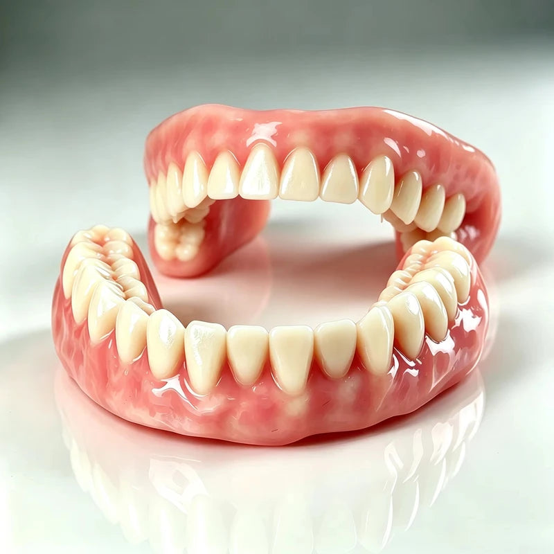 Instant Cosmetic Denture Set for Natural Smile
