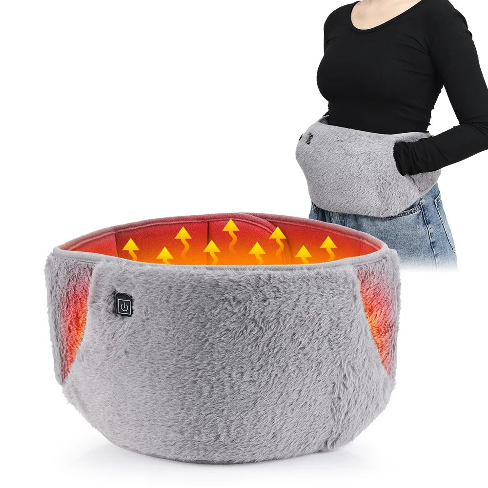 Electric Heated Waist and Hand Warmer Belt for Menstrual Pain Relief - 7