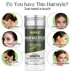 Goiple Biotin Rosemary Hair Wax Stick and Styling Brush Set