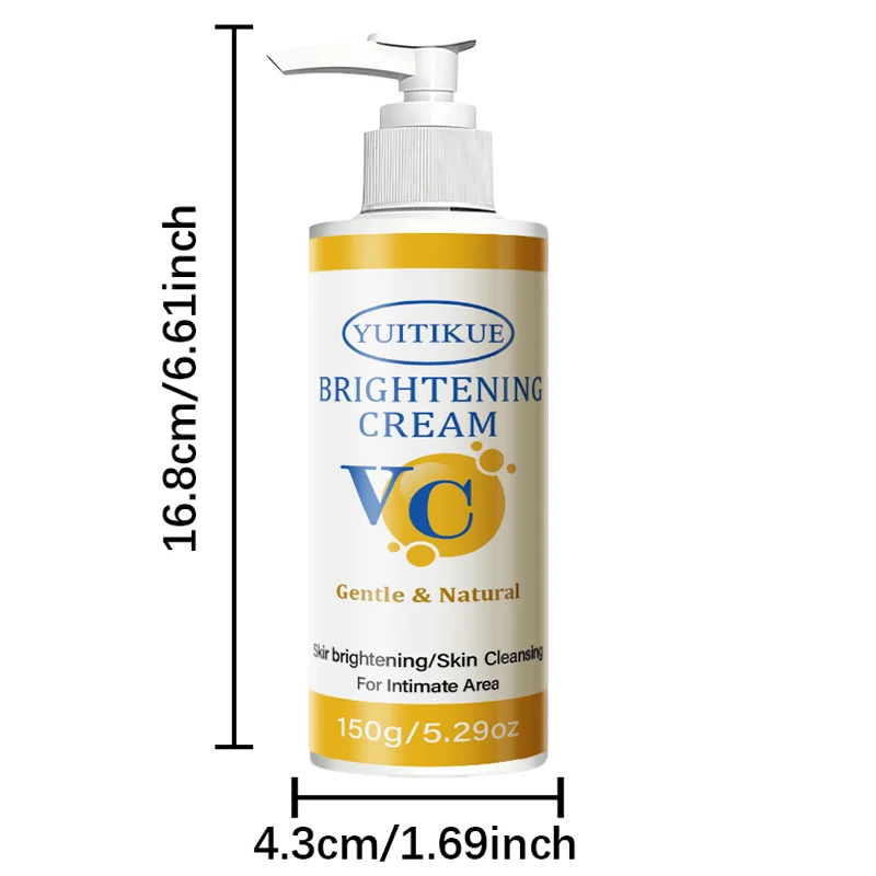 YUITIKUE Vitamin C Brightening Body Cream Deep Hydration Skin Lightener - 15