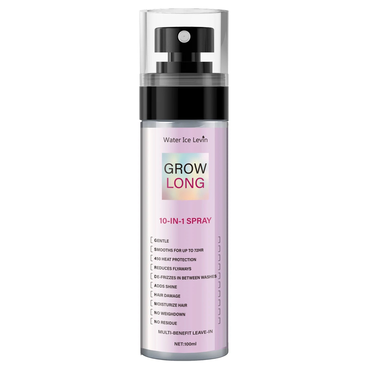 100ml 10-in-1 Leave-In Hair Conditioner Spray with Green Tea - 9