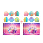 Scented Aromatherapy Bath Bombs for Skin Relaxation and Spa