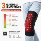 Red Light Therapy Heated Knee Wrap for Joint and Muscle Relief