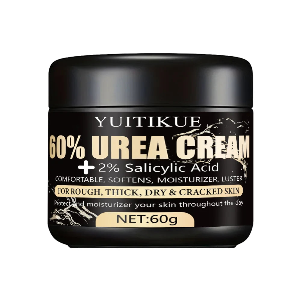 Urea Cream 60g Cracked Heel Repair Moisturizer for Dry Skin Hands Feet