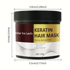 Keratin Hair Mask Deep Repair Conditioner for Dry and Damaged Hair 100g