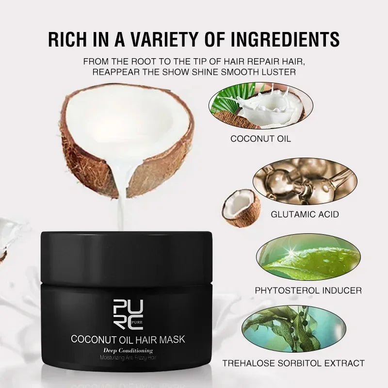 Deep Repair Keratin Hair Mask for Frizzy and Damaged Hair - 14