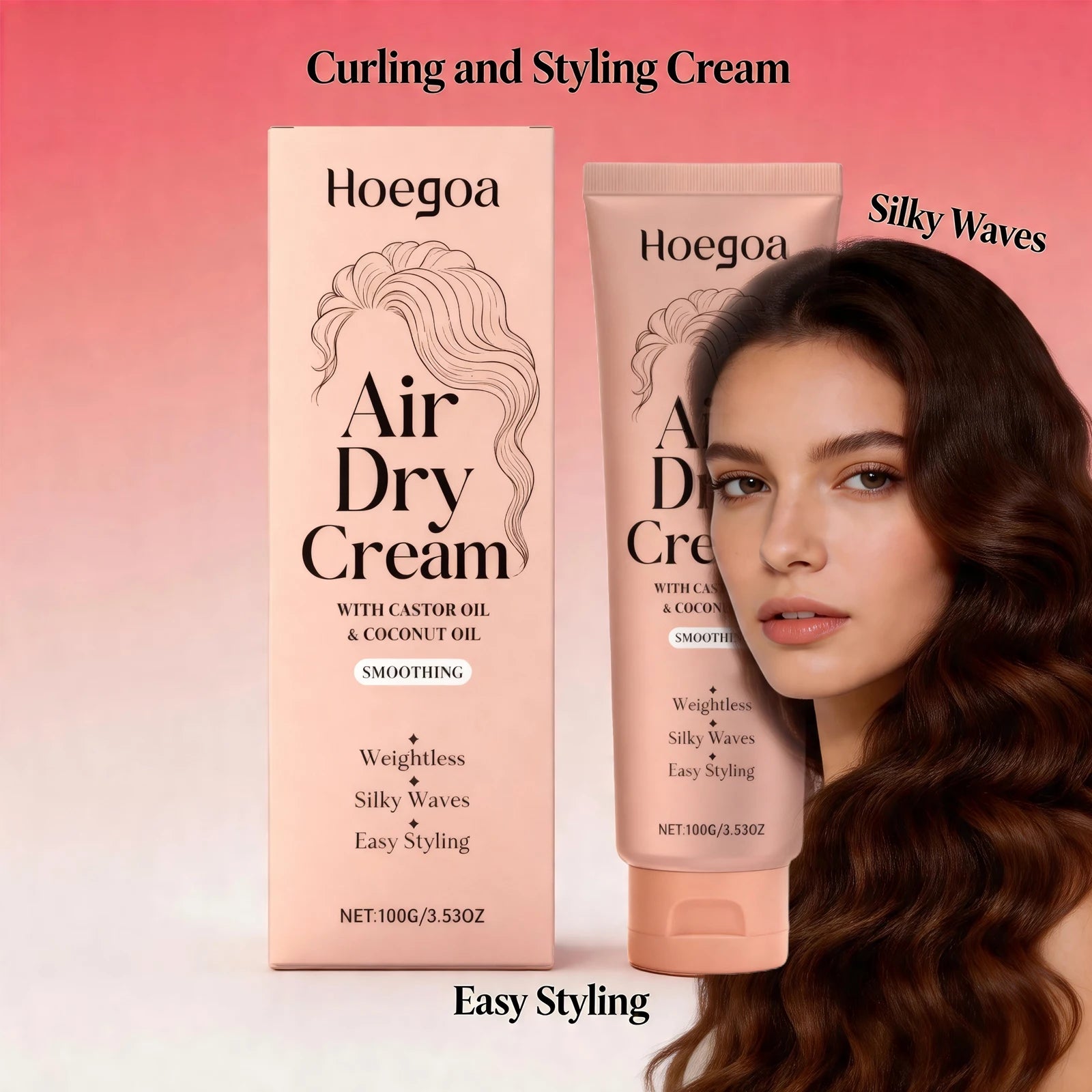 Hydrating Curl Defining Cream with Castor and Coconut Oil - 2