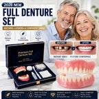 Temporary Full Denture Set for Instant Smile Correction