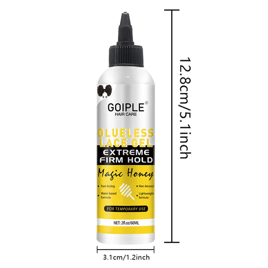 2oz Washable Glueless Lace Gel Extreme Hold Water Based Adhesive