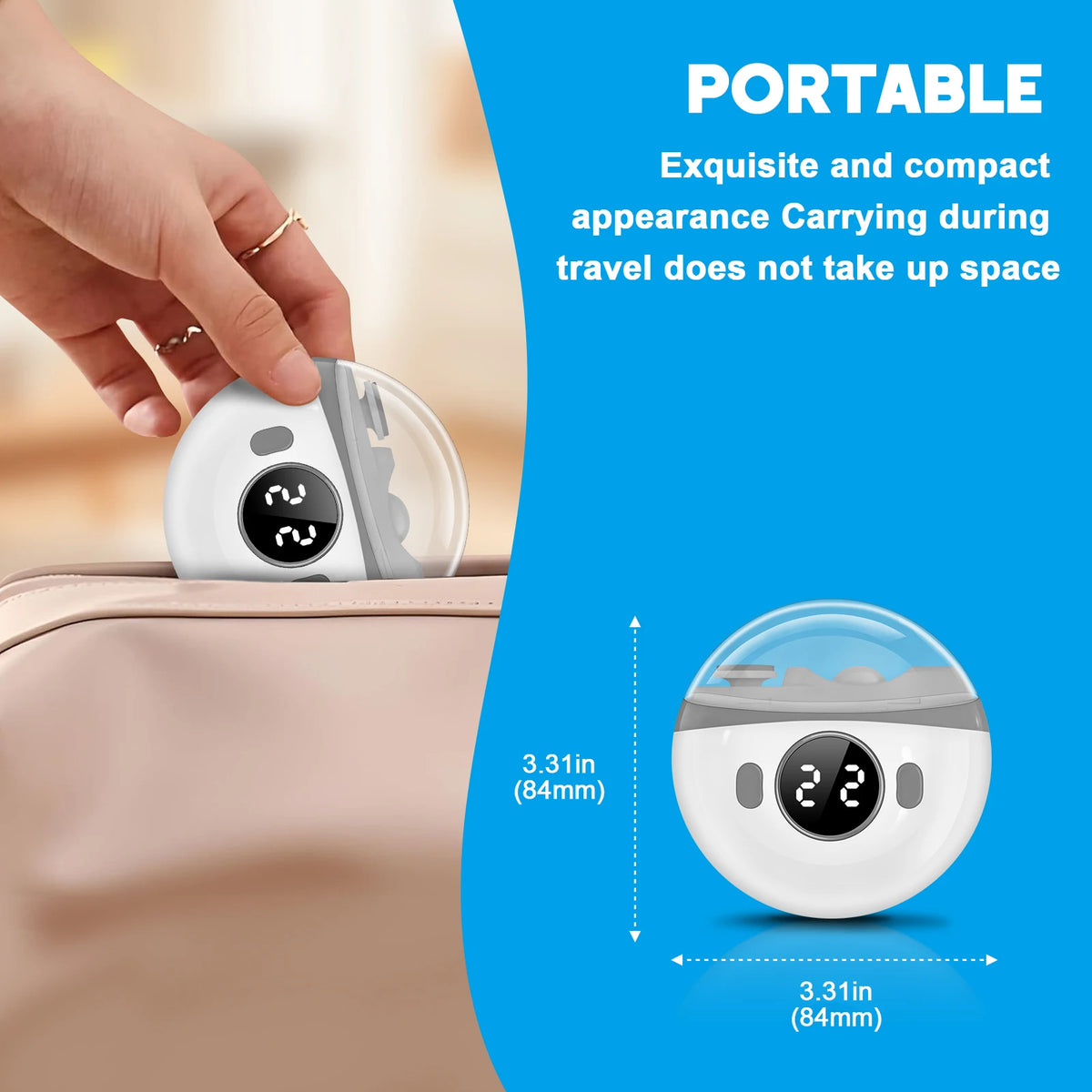 Automatic Electric Nail Clipper and Polisher