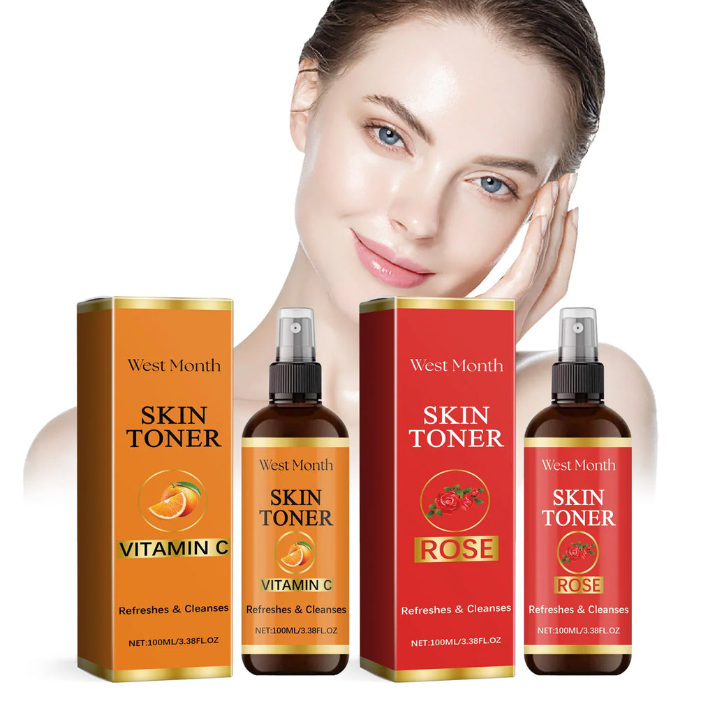 West Month Rose and Vitamin C Facial Toner Spray Hydrating Mist