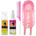Goiple Braid Styling Kit Foam Mousse Braid Oil and Satin Bonnet