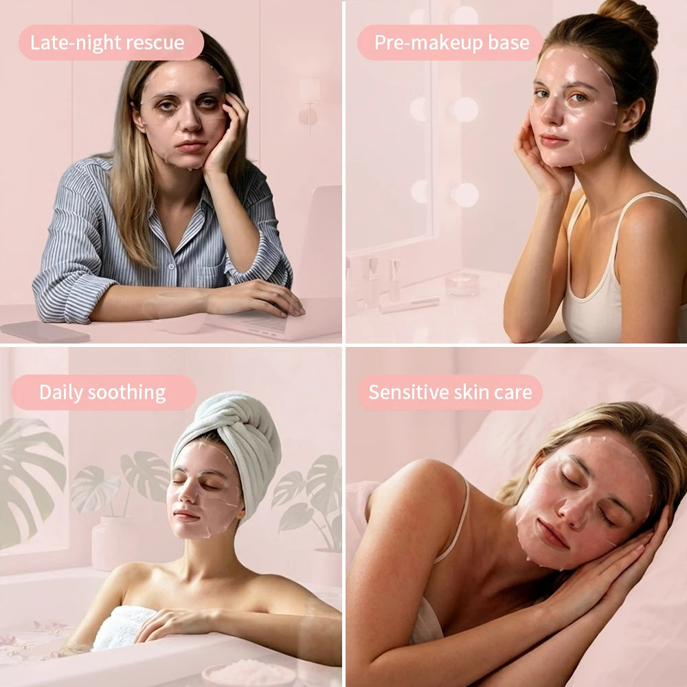 Salmon DNA PDRN Pink Vitamin Hydrating Facial Sheet Mask