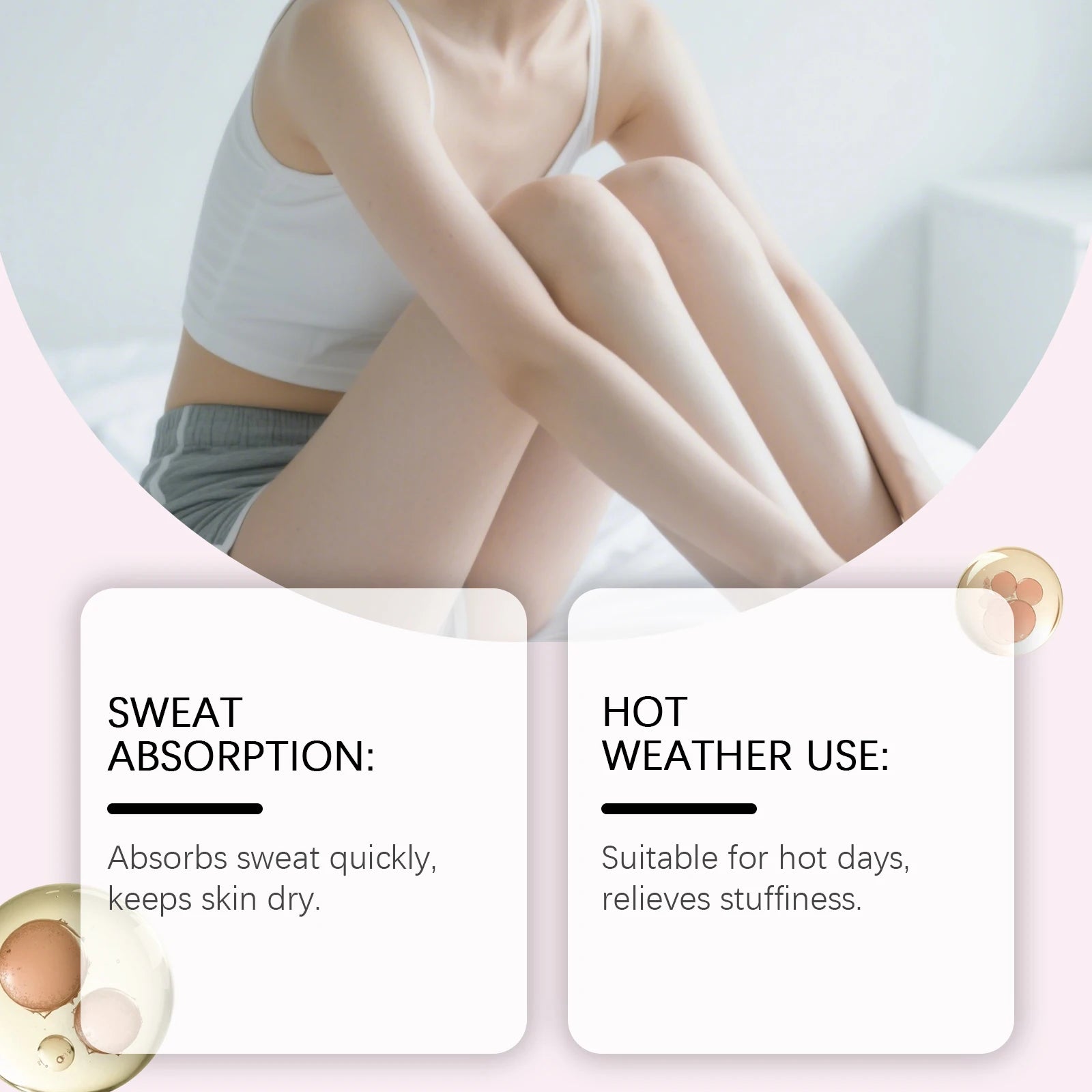 Sweat-Absorbing All-Over Body Powder for Cooling Comfort - 8